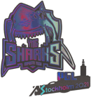 Sticker | Sharks Esports (Holo) | Stockholm 2021 image