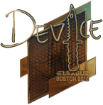 Sticker | device (Gold) | Boston 2018