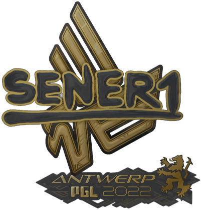 Sticker | SENER1 (Gold) | Antuérpia 2022
