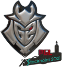 Sticker | G2 Esports (Foil) | Stockholm 2021 image