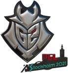 Sticker | G2 Esports (Foil) | Stockholm 2021