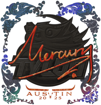 Sticker | Mercury (Ảnh toàn ký) | Austin 2025