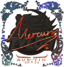 Sticker | Mercury (Holo) | Austin 2025 Sticker | Mercury (Holo) | Austin 2025 image