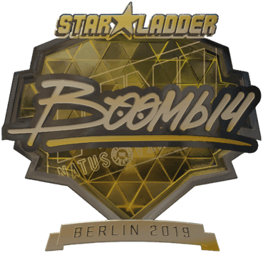 Sticker | Boombl4 (Gold) | Berlim 2019