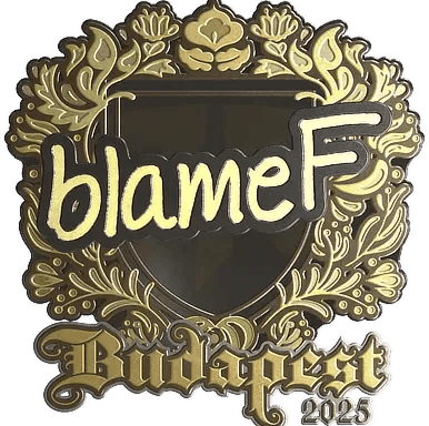 Hình dán | blameF (Vàng) | Budapest 2025