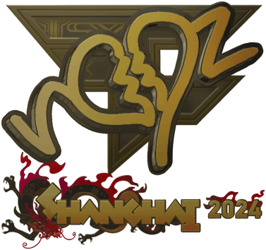 Sticker | ropz (kulta) | Shanghai 2024