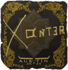 Sticker | Xant3r (Gold) | Austin 2025 image