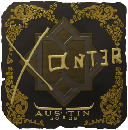 Sticker | Xant3r(金色)| 2025年奥斯汀锦标赛