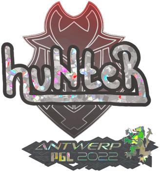 Sticker | huNter (グリッター) | Antwerp 2022