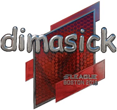 Sticker | dimasick (Parlak) | Boston 2018