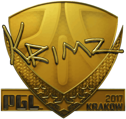 Sticker | KRIMZ (ทอง) | Krakow 2017