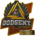 Sticker | GODSENT (Foil) | Atlanta 2017