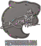 Sticker | KSCERATO (Glitter) | Copenhagen 2024