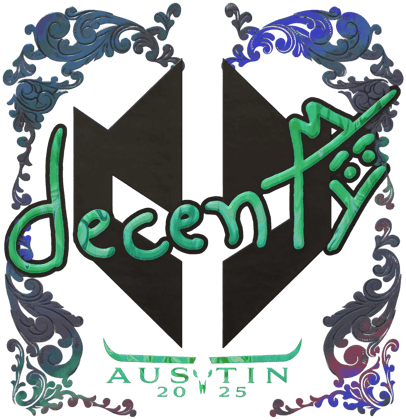 Sticker | decenty (Holo) | Austin 2025