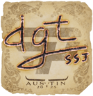 Sticker | dgt | Austin 2025 image