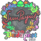 Sticker | SunPayus (Holo) | Budapest 2025 Sticker | SunPayus (Holo) | Budapest 2025 image