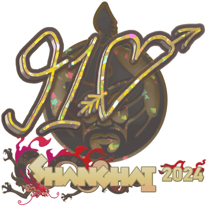 Sticker | 910 (Glitter) | Shanghai 2024
