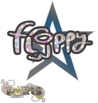 Sticker | floppy (Glitter) | Parigi 2023