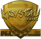 Sticker | kRYSTAL (Gold) | Krakow 2017 Sticker | kRYSTAL (Gold) | Krakow 2017 image