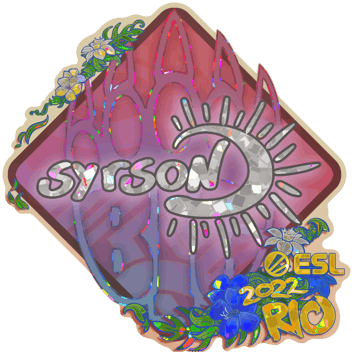 Sticker | syrsoN (Glitter) | Rio 2022