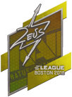 Sticker | Zeus | Boston 2018 image