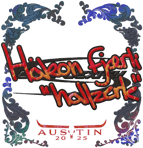 Sticker | hallzerk (Holo) | Austin 2025