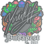 Sticker | yuurih (Embroidered) | Budapest 2025