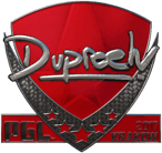 Sticker | dupreeh (Foil) | Krakow 2017 image