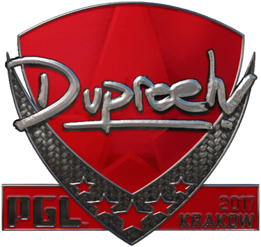 Sticker | dupreeh (reflectante) | Cracovia 2017