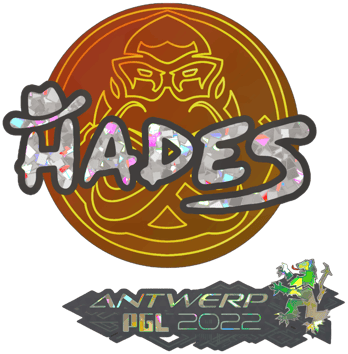 Sticker | hades (Parıltılı) | Antwerp 2022