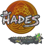 Sticker | hades (Glitter) | Antwerp 2022