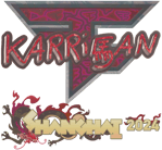 Sticker | karrigan (Holo) | Shanghai 2024 image