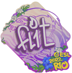 Sticker | FL1T | Rio 2022