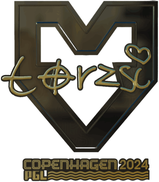 Sticker | torzsi (Altın) | Kopenhag 2024