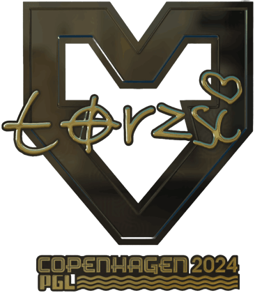 Sticker | torzsi (Altın) | Kopenhag 2024