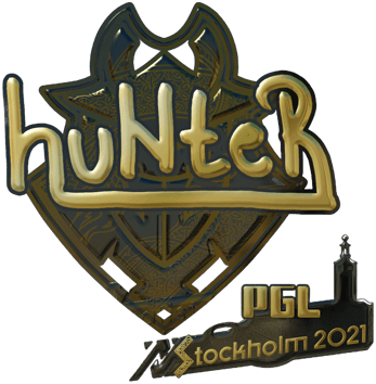 Sticker | huNter- (Vàng) | Stockholm 2021