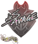 Sticker | jks (Glitter) | Paris 2023