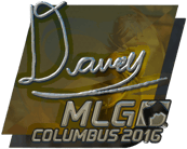Sticker | DAVEY (Foil) | MLG Columbus 2016 image