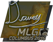 Sticker | DAVEY (Foil) | MLG Columbus 2016