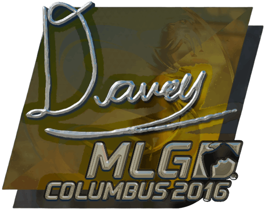 Sticker | DAVEY (Foil) | MLG Columbus 2016