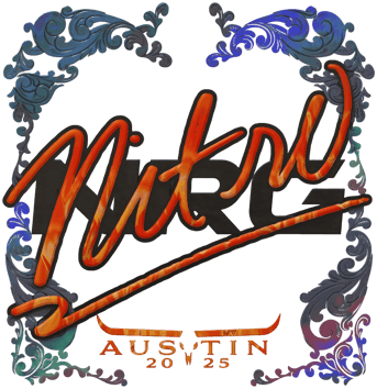 Sticker | nitr0 (ホログラム) | Austin 2025
