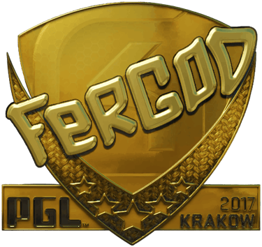 Sticker | fer (dorada) | Cracovia 2017