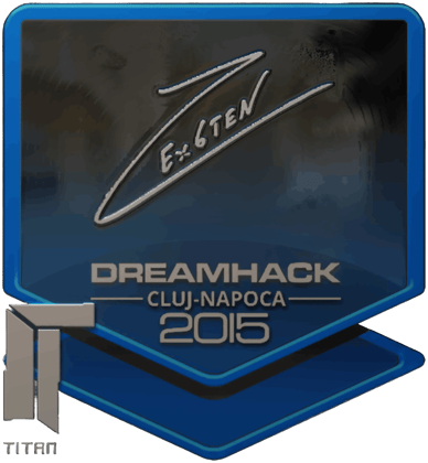 Sticker | Ex6TenZ (Foil) | Cluj-Napoca 2015