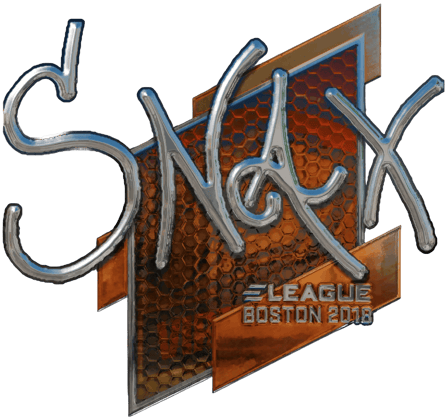 Sticker | Snax (Glanz) | Boston 2018