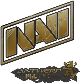 Sticker | Natus Vincere (Altın) | Antwerp 2022