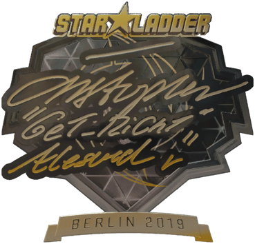 Sticker | GeT_RiGhT (ทอง) | Berlin 2019