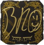 Sticker | br0 (Gold) | Austin 2025