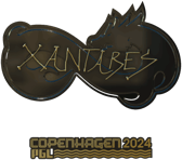 Sticker | XANTARES (Gold) | Copenhagen 2024