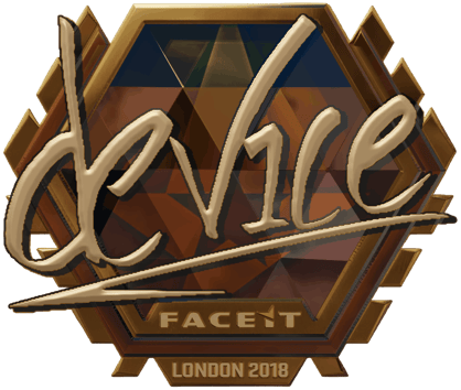 Sticker | device(금박) | 런던 2018