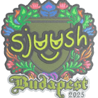 Sticker | sjuush (Embroidered) | Budapest 2025 Sticker | sjuush (Embroidered) | Budapest 2025 image